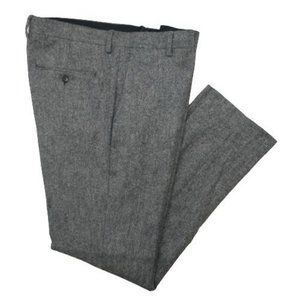 J.Crew Ludlow Slim Fit English Herringbone Suit Dress Pants 34x32